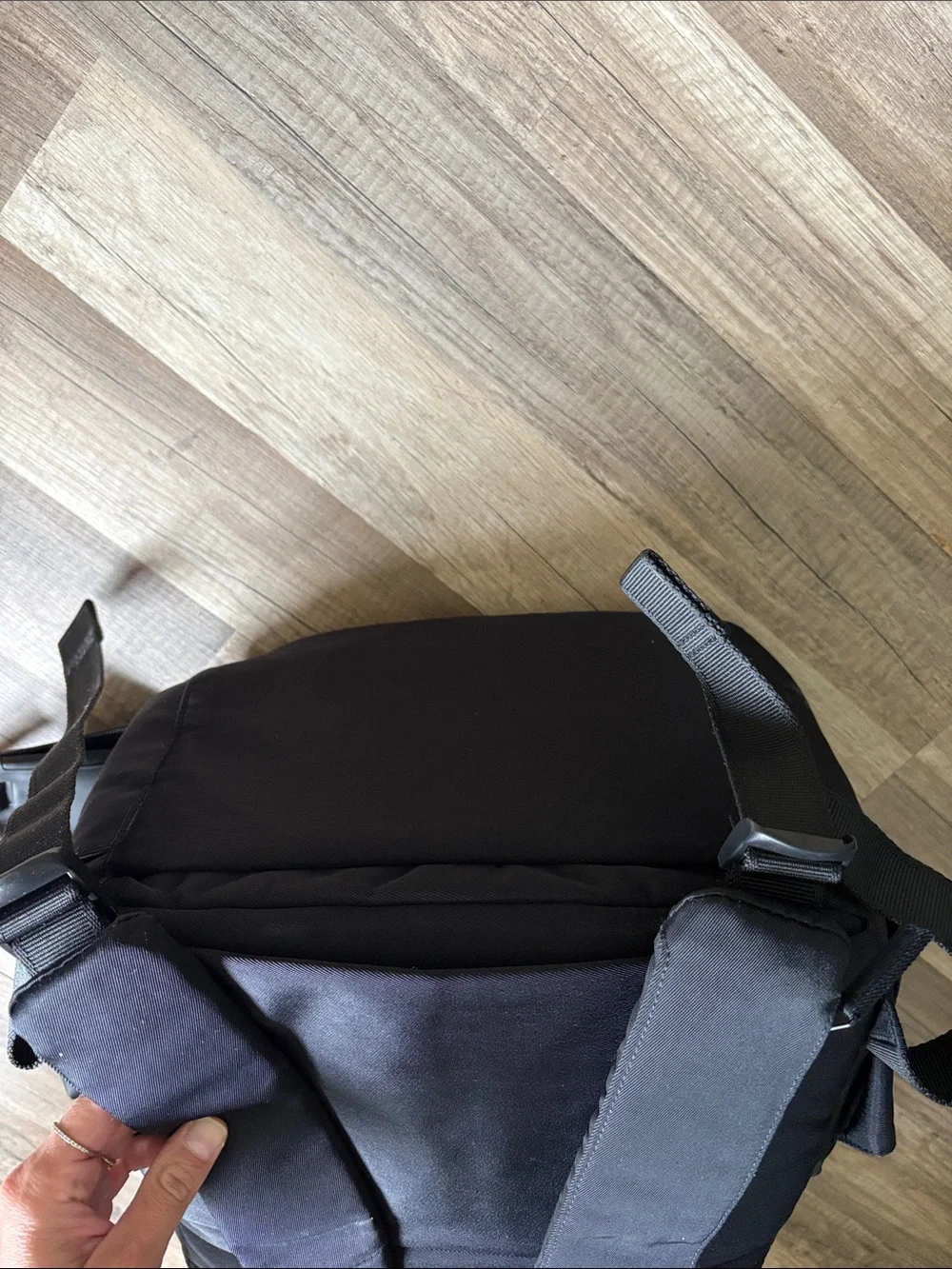 BEIS ultimate diaper backpack with Matching Pouch - black